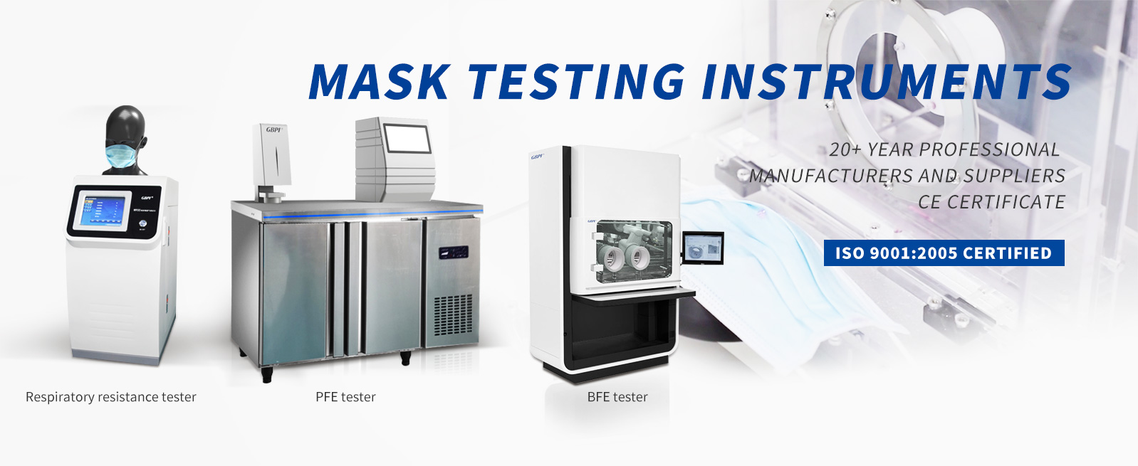 mask testing instruments